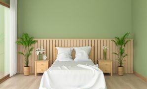 Kamar Tidur Nuansa Hijau