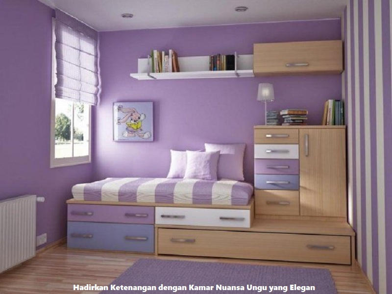 Kamar Nuansa Ungu 