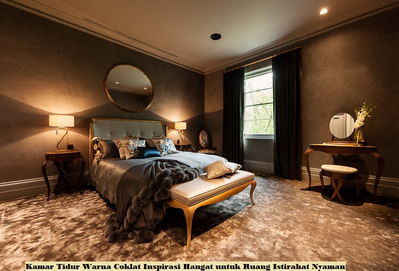 Kamar Tidur Warna Coklat