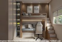 desain kamar mezzanine