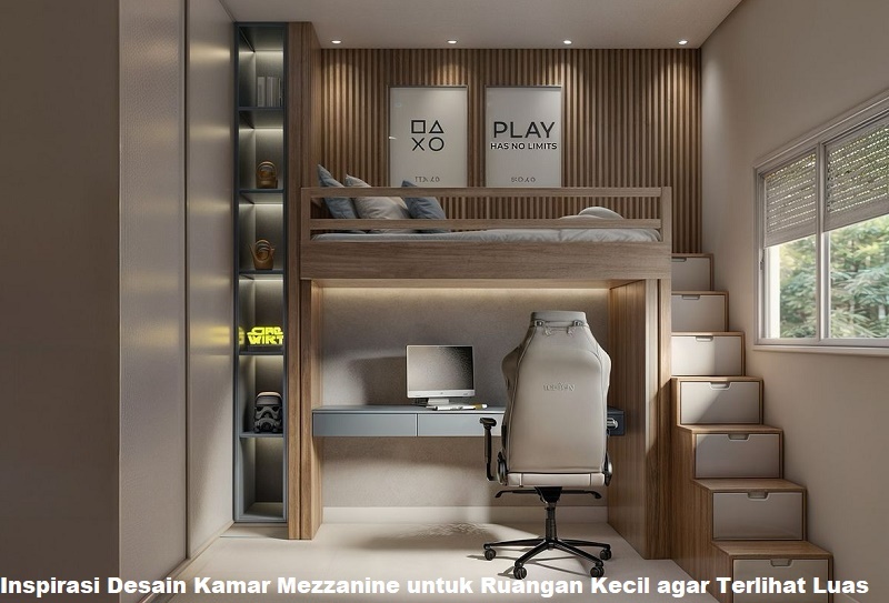desain kamar mezzanine